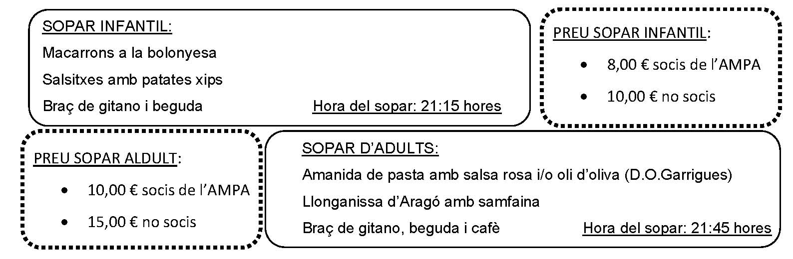 sopar germanor